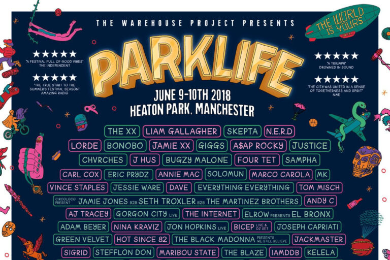 Parklife Festival Announces 2018 Line-up