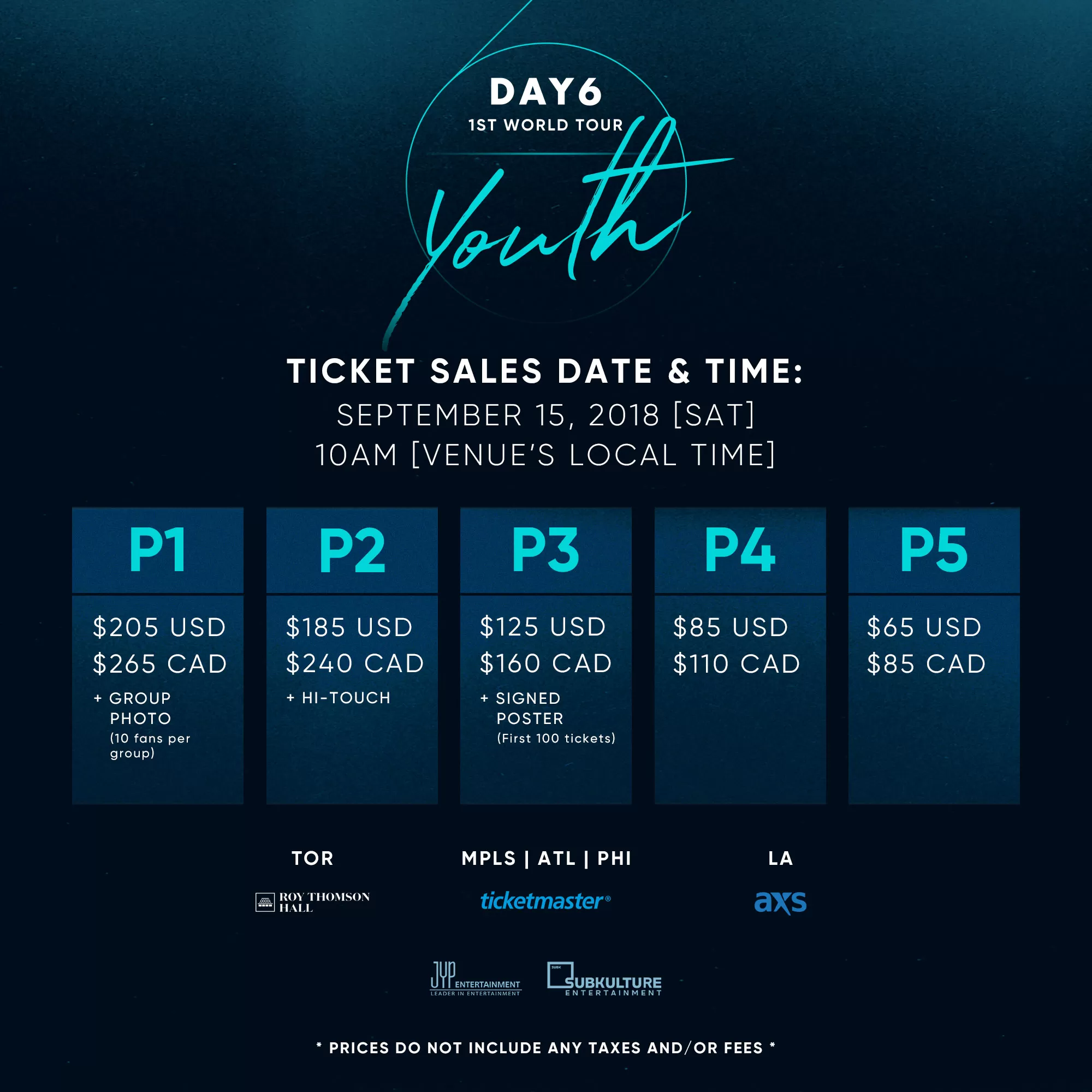 K-POP・アジア DAY6 DVD 1ST WORLD TOUR Youth DAY6 YOUTH 1ST WORLD TOUR DVD - Kpop USA