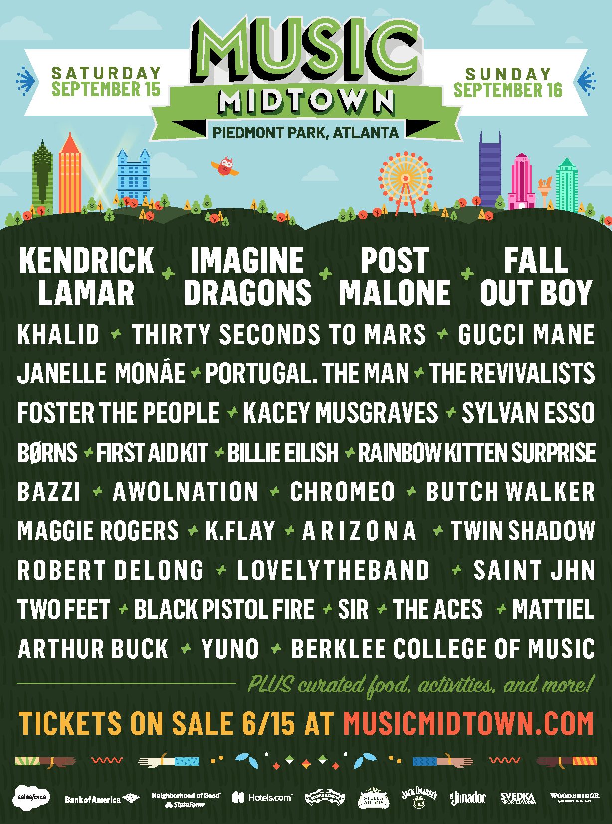 Music Midtown 2018 Lineup Announced