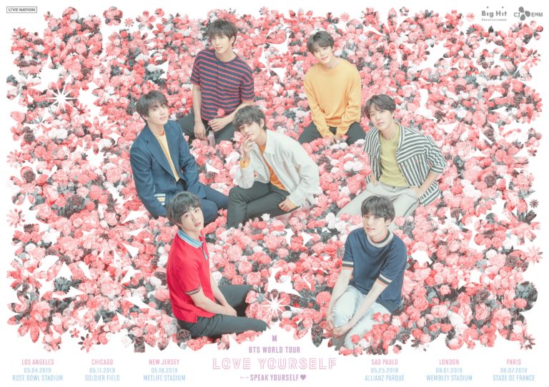 BTS Announces “Love Yourself: Speak Yourself” Stadium World Tour