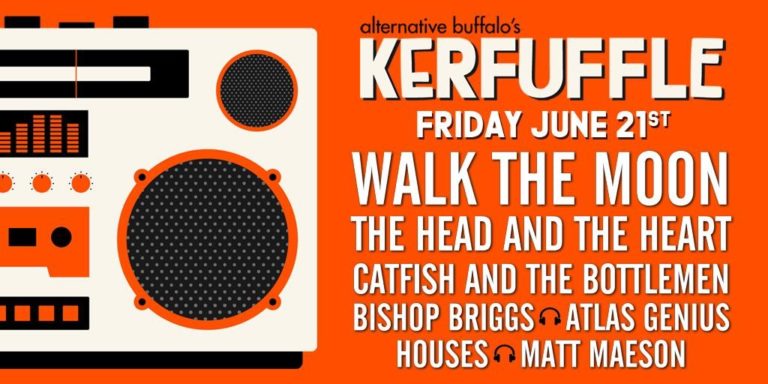 Walk The Moon, The Head And The Heart to play Alternative Buffalo’s Kerfuffle