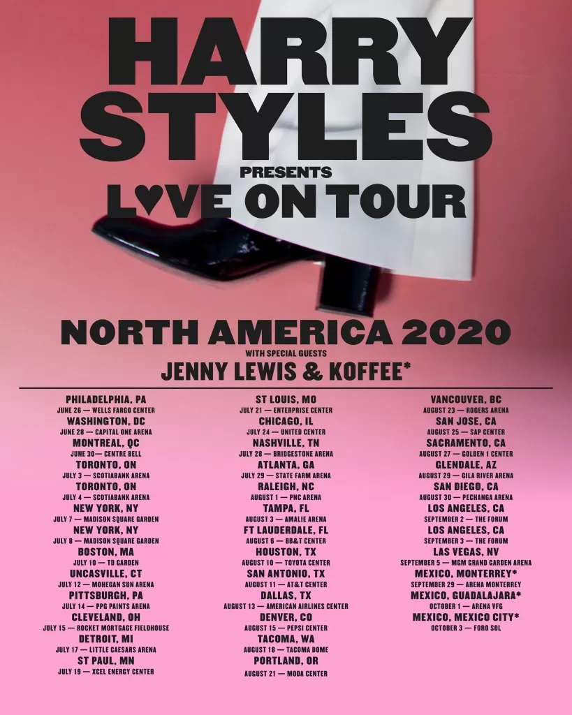 Harry Styles Announces Europe and North America Tours » // MELODIC