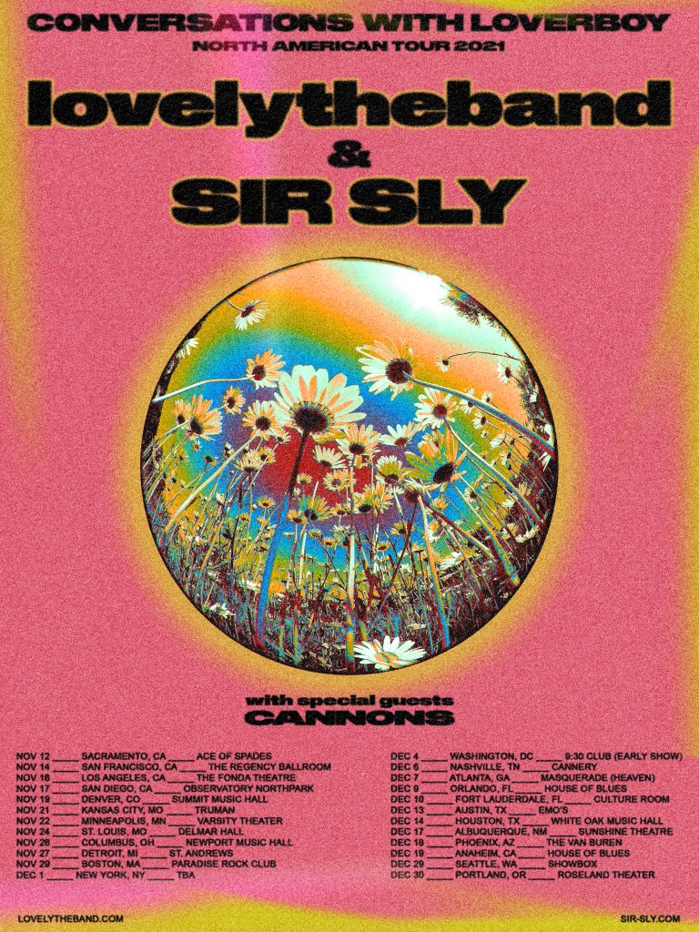 lovelytheband and Sir Sly announce co-headling tour