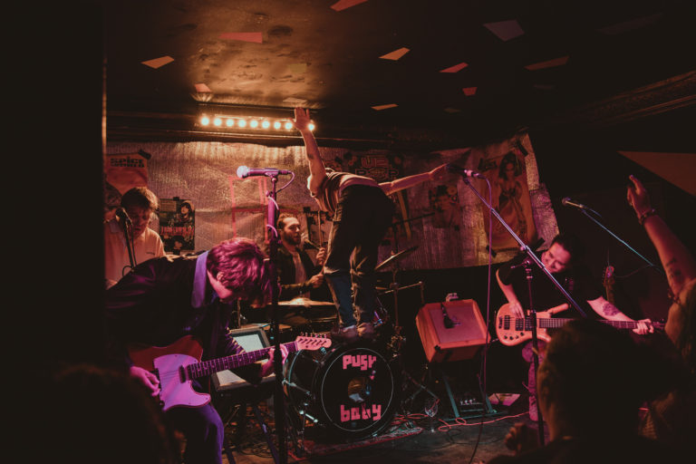 push baby put on a brilliant performance in London