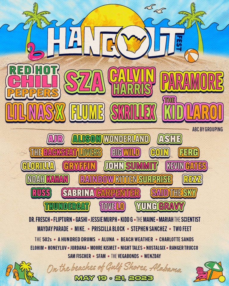Hangout Music Festival Announces 2023 Lineup