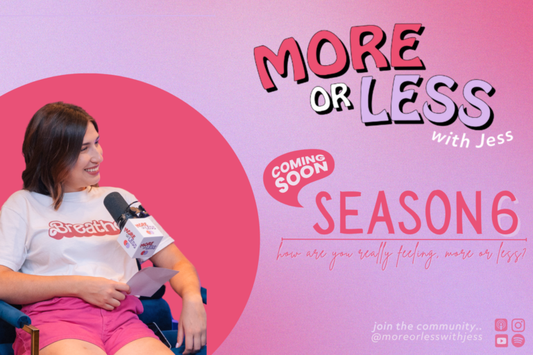 More or Less With Jess talks mission to destigmatize mental health in the music industry