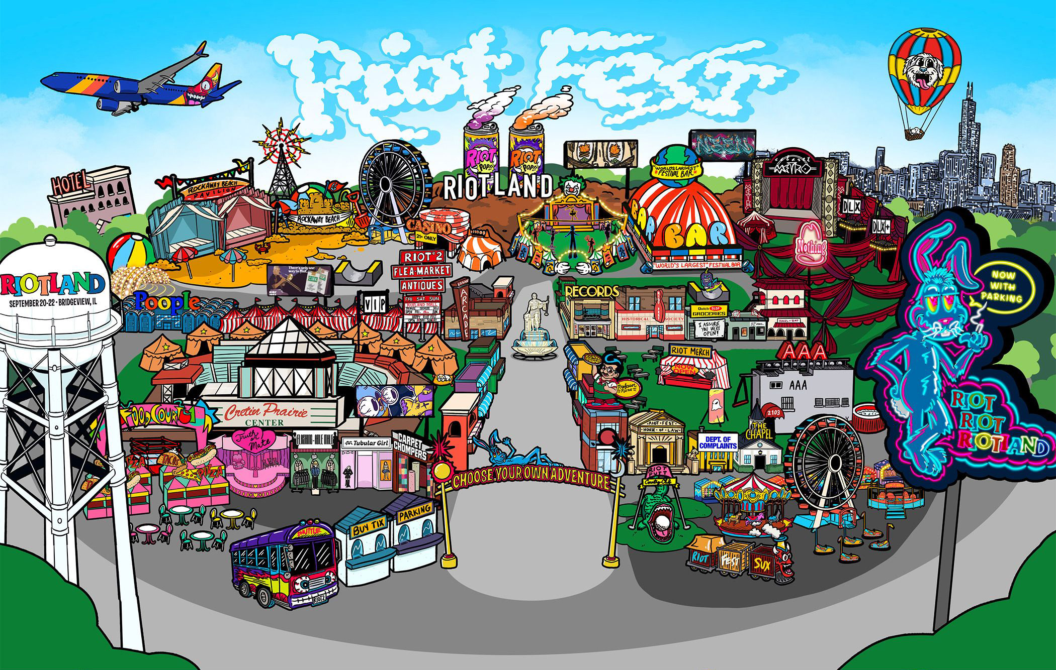 Riot Fest 2024: Lineup, New Location, & More! | // MELODIC Magazine