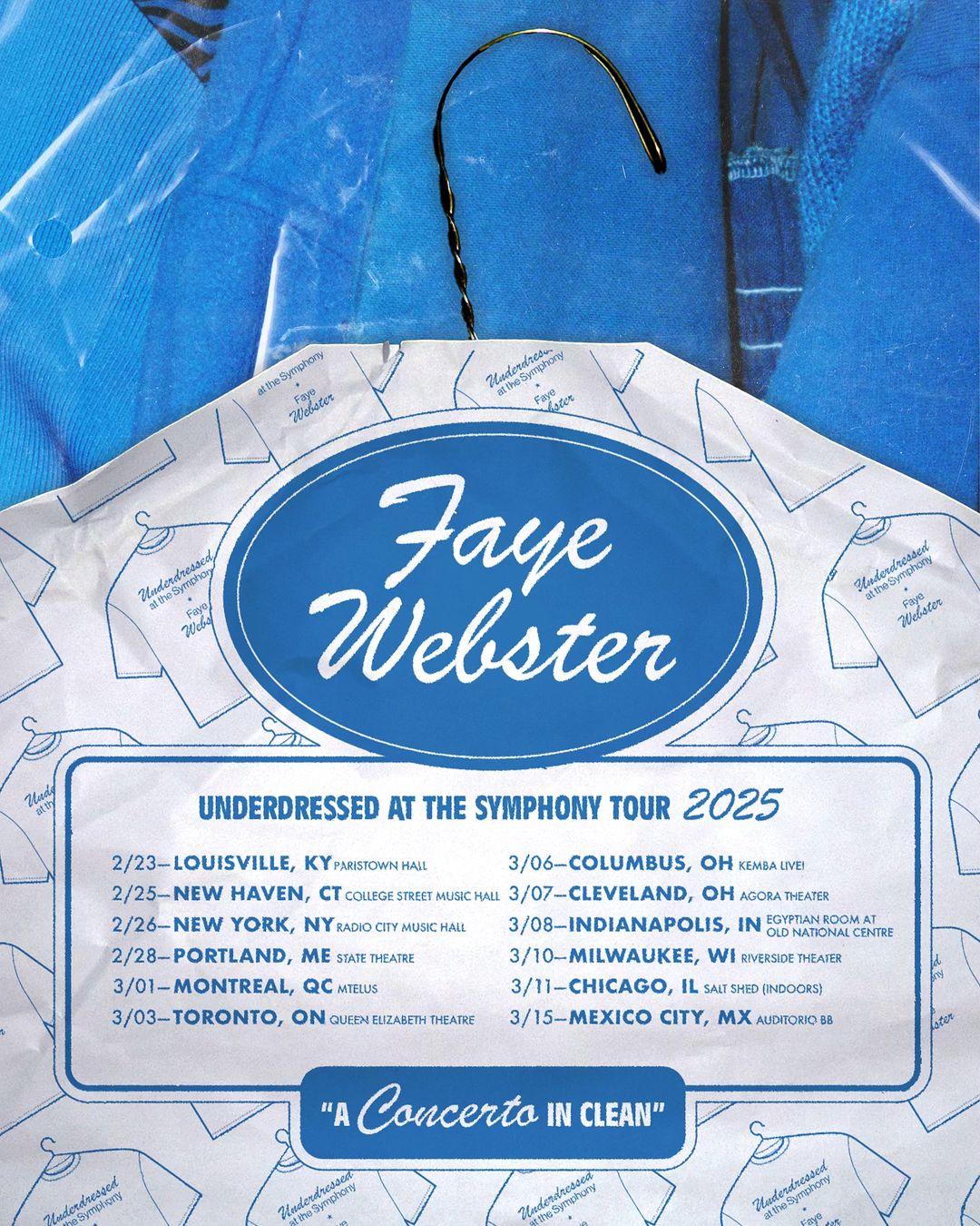 Faye Webster announces Underdressed at the Symphony Tourr