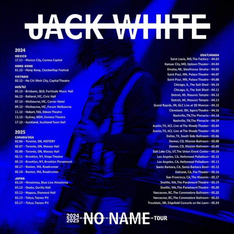 Jack White announces ‘No Name Tour’