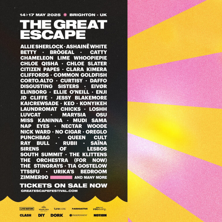 Excitement builds for Brighton’s Great Escape Festival 2025