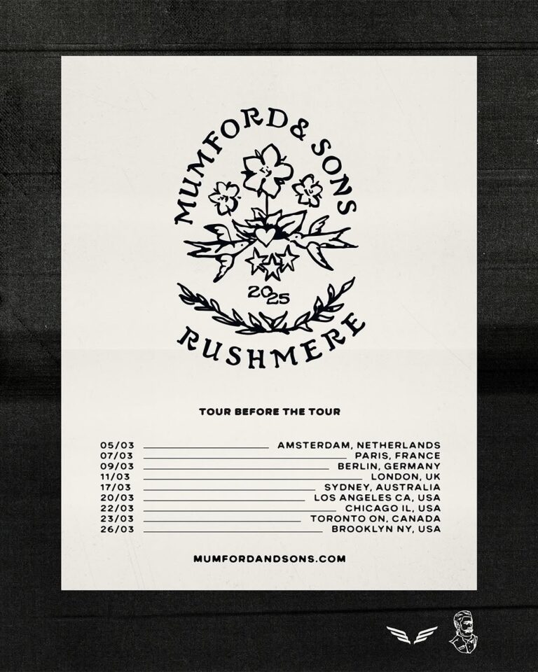 Mumford & Sons announce intimate round of Spring shows