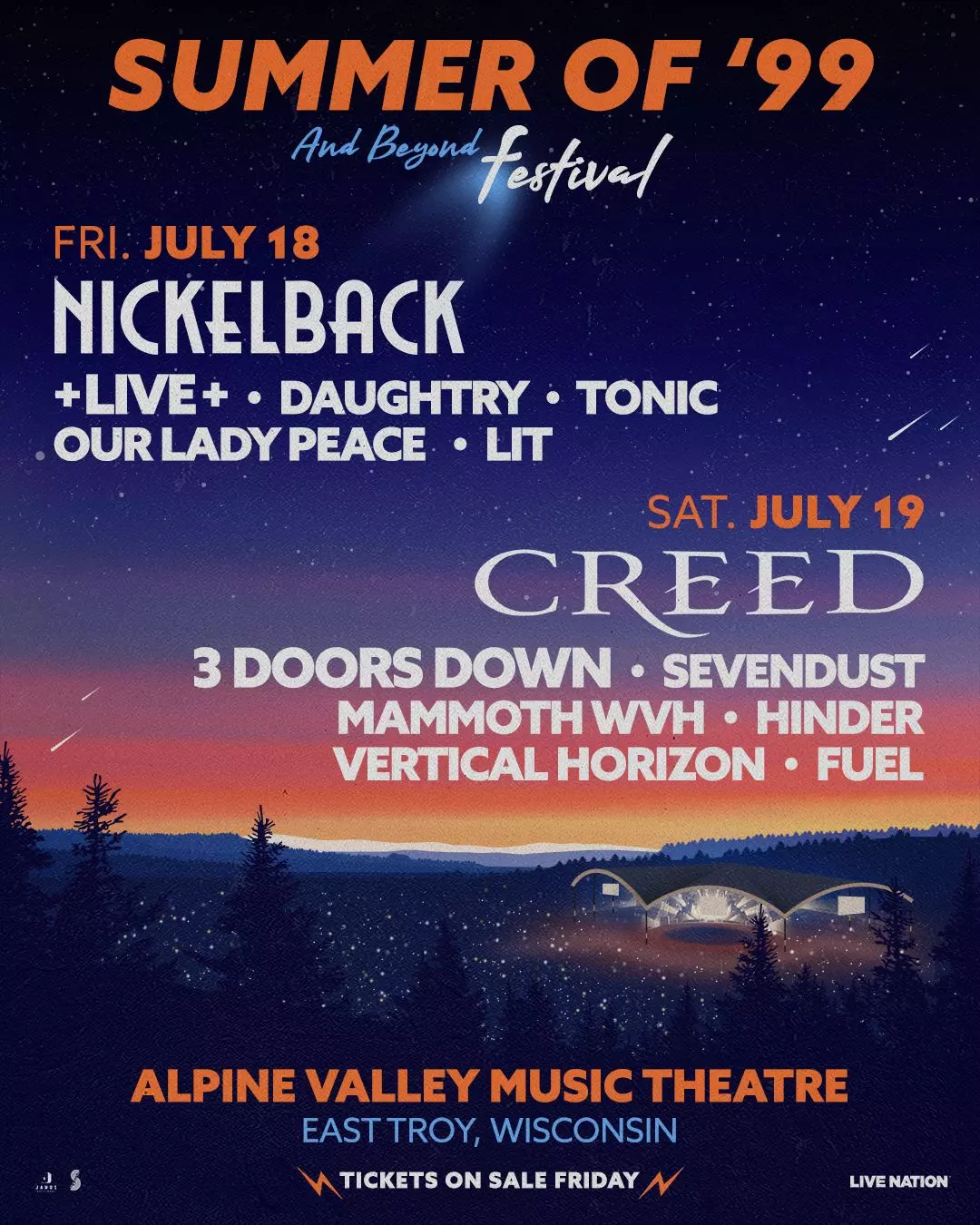 CREED and NICKELBACK join forces for 