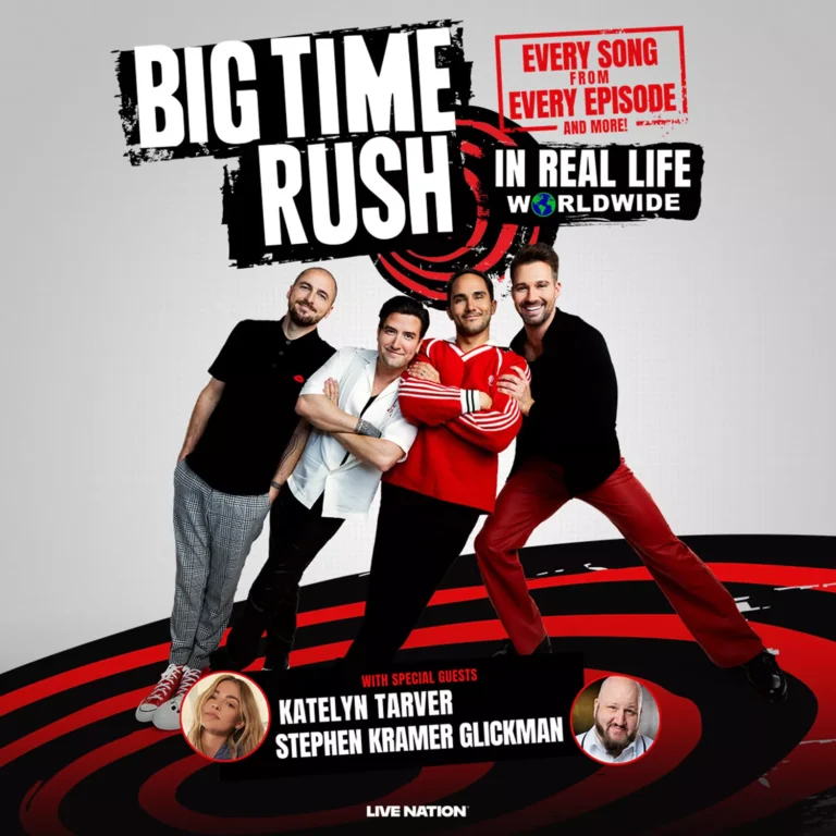 Big Time Rush announces In Real Life Worldwide Tour