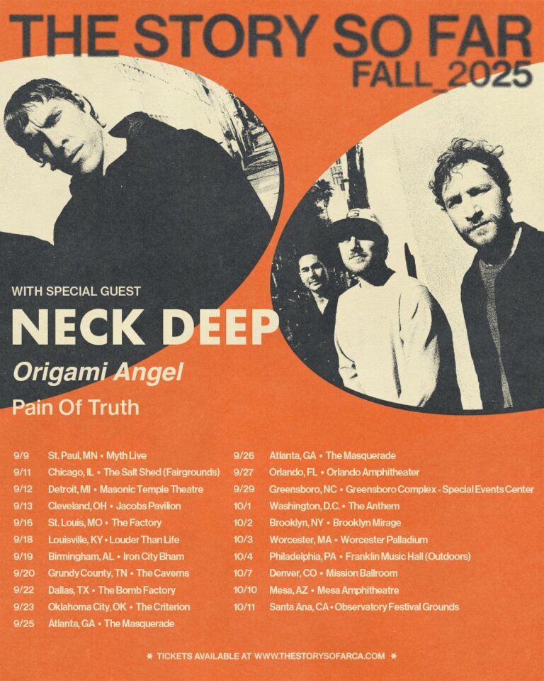 The Story So Far announces 2025 Fall Tour