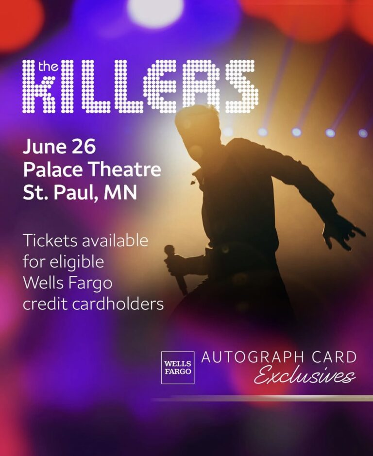 The Killers head to The Palace Theatre for a special one night only performance