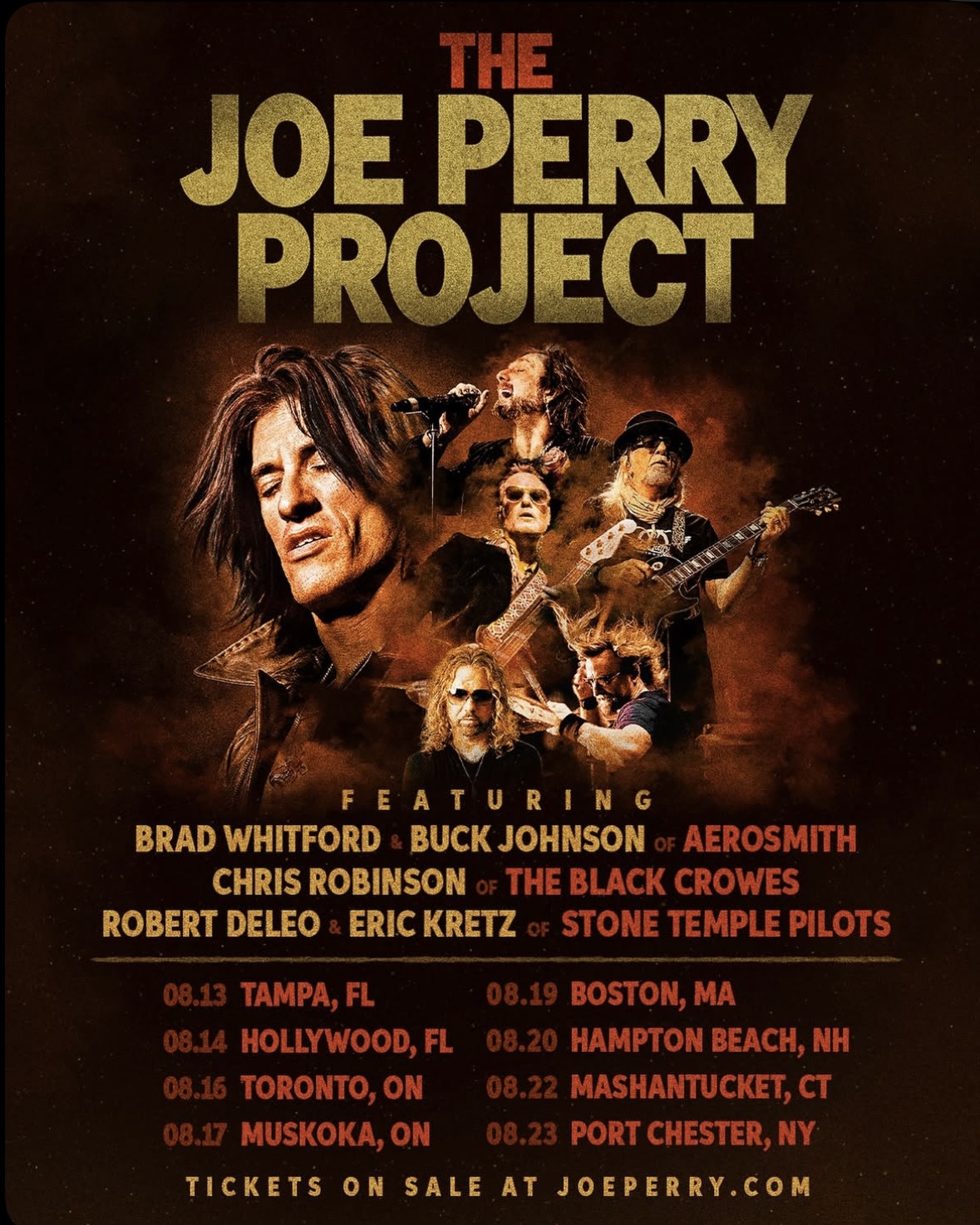 The Joe Perry Project is hitting 8 cities across the US »