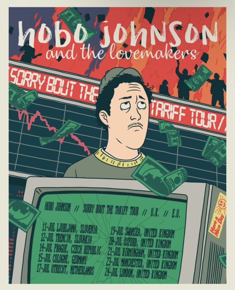 Hobo Johnson and The Lovemakers hit the road for the ‘Sorry Bout The Tariffs Tour’