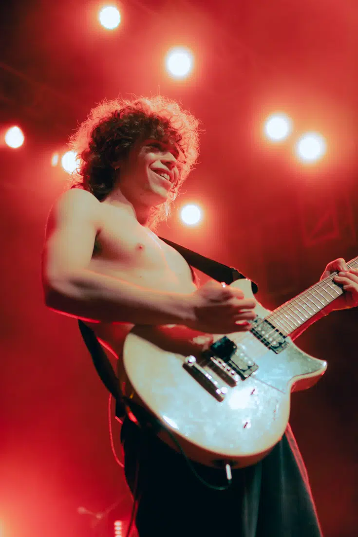 Isabel Larosa performing on stage at House of Blues Orlando on Psychopomp tour