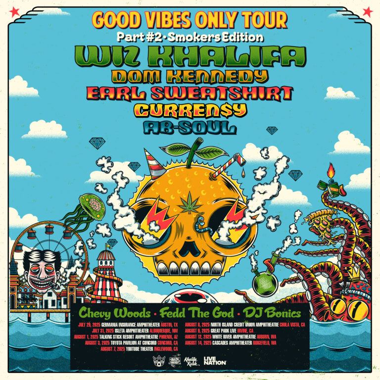 Wiz Khalifa announces Part 2 of Good Vibes Only Tour
