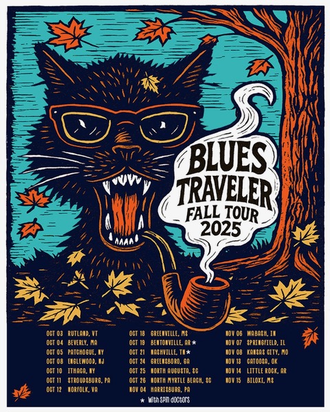 Blues Traveler hits the road this fall on their North American tour