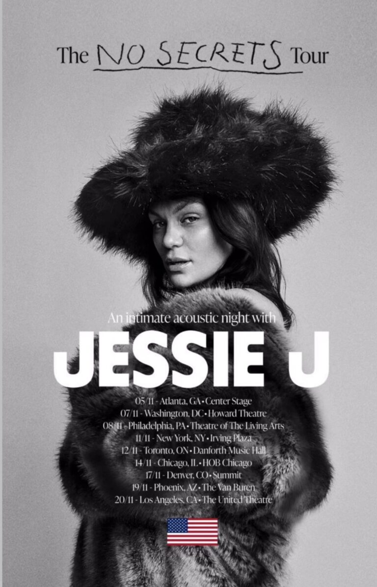Jessie J brings ‘The No Secrets Tour’ to North America