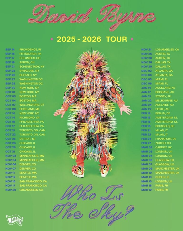 David Byrne announces upcoming LP, ‘Who Is The Sky,’ and accompanying tour