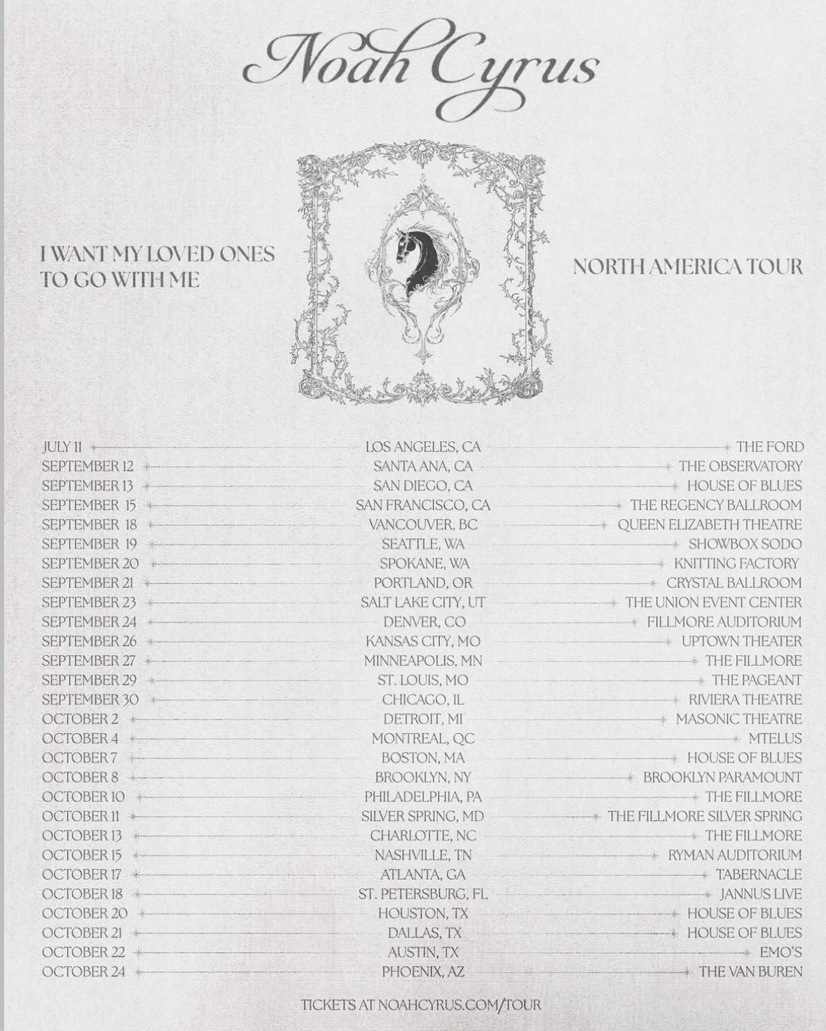 Noah Cyrus announces album ‘I WANT MY LOVED ONES TO GO WITH ME