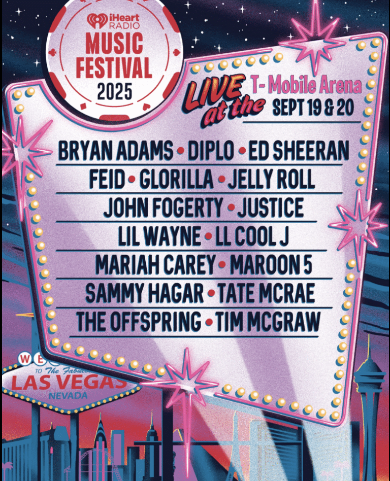 iHeartRadio makes its return to Las Vegas this September with Diplo, Ed Sheeran