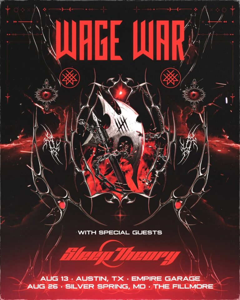 Wage War and Sleep Theory announce two side shows this August