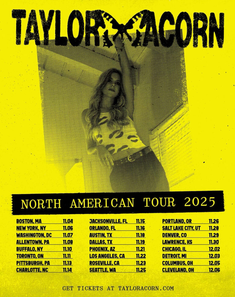 Taylor Acorn announces her 2025 North American headline tour