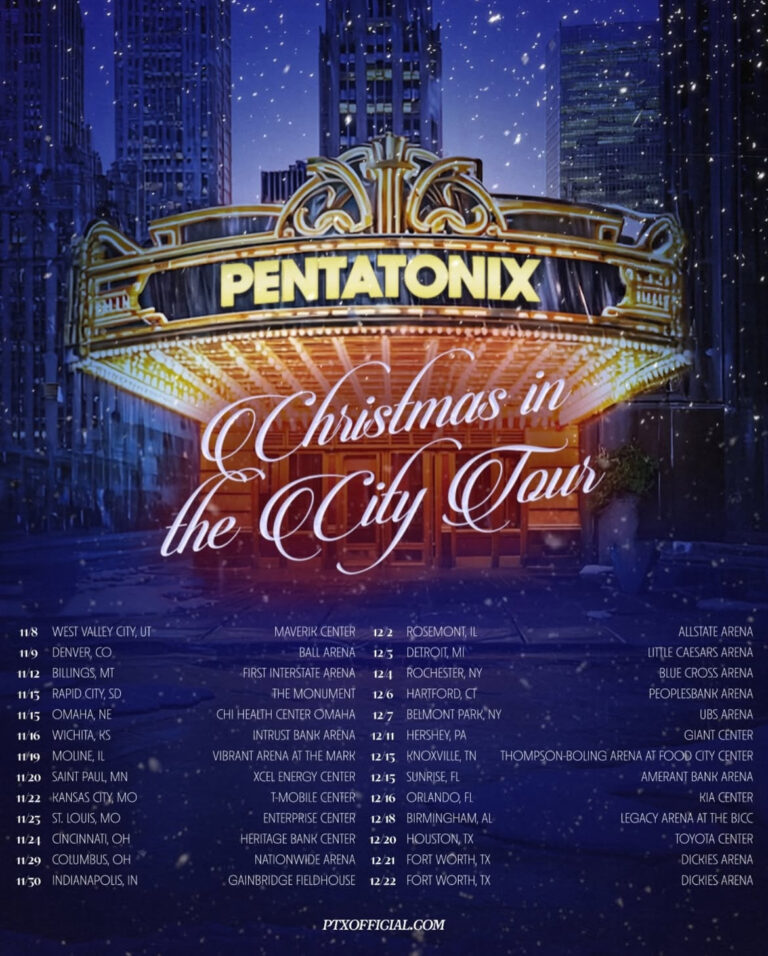 Pentatonix’s Christmas in the City Tour is coming this holiday season