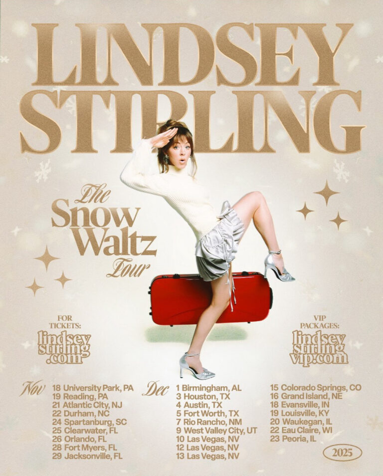 Lindsey Stirling announces her annual Snow Waltz Tour