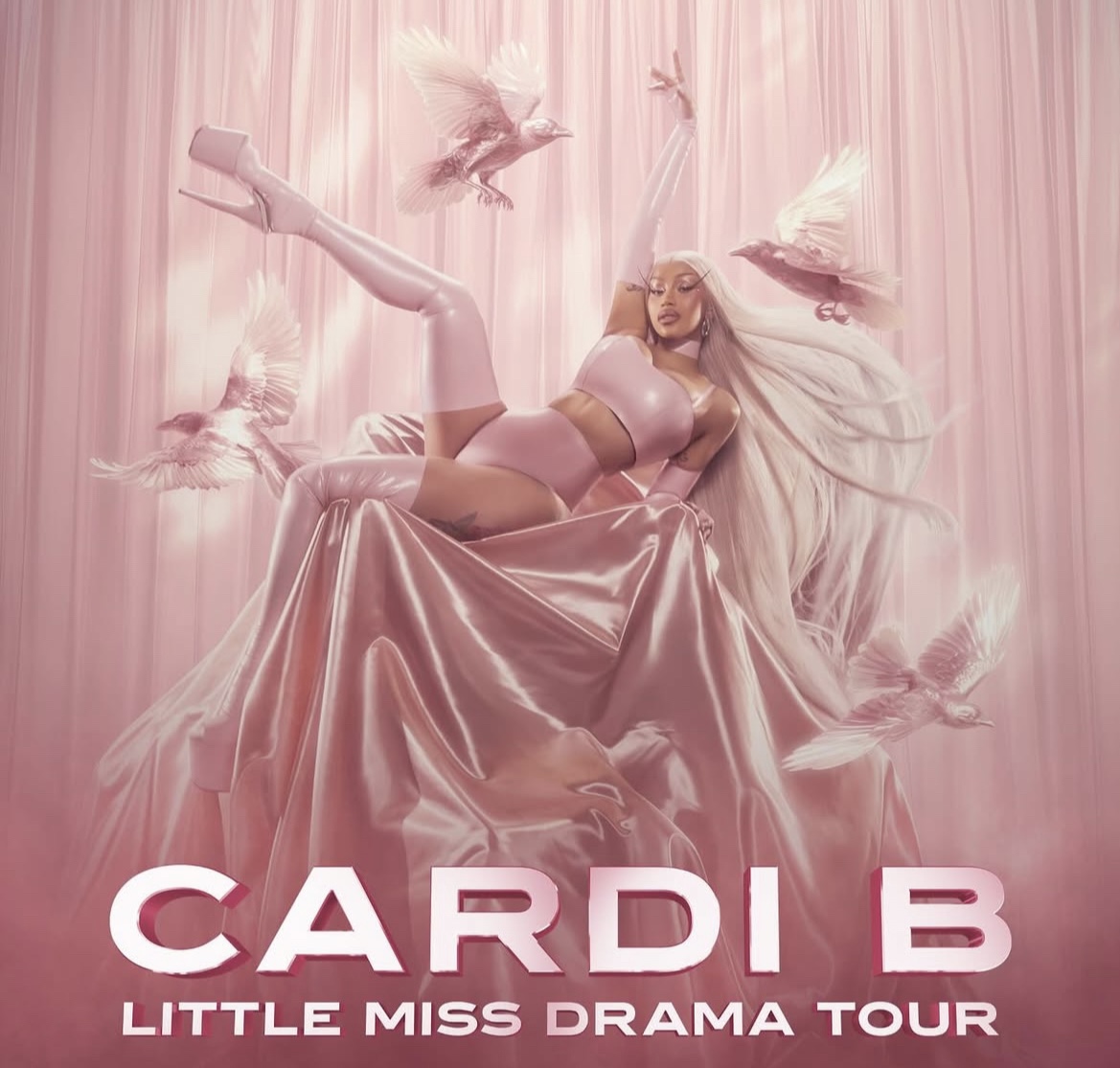 Cardi B marks her live comeback with the Little Miss Drama Tour » //  MELODIC Magazine