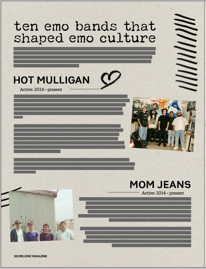Melodic Magazine // Hot Mulligan - Image 4