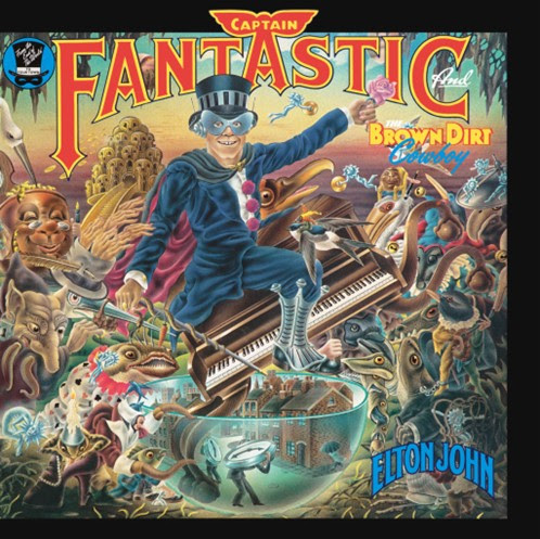 Captain Fantastic and the Brown Dirt Cowboy Album Cover Art