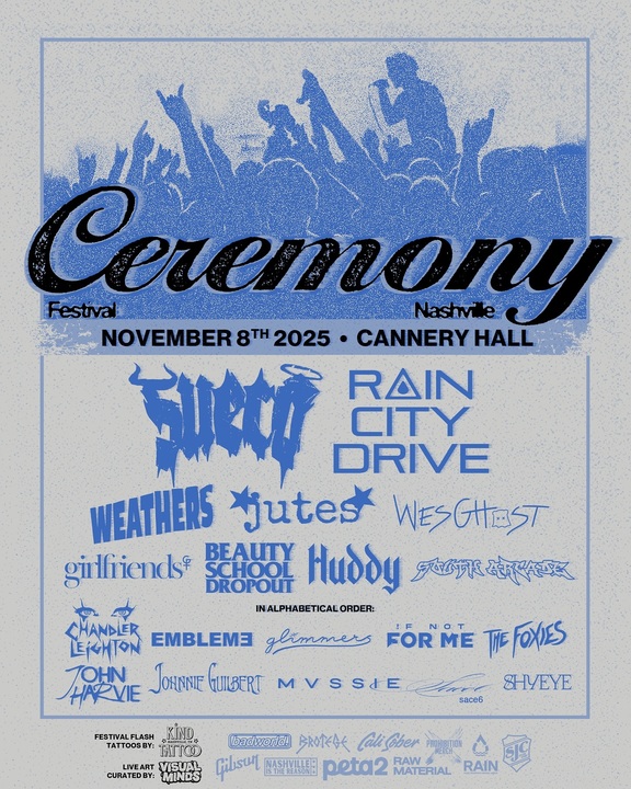 Giveaway: Win 2 Tickets to Ceremony Fest In Nashville