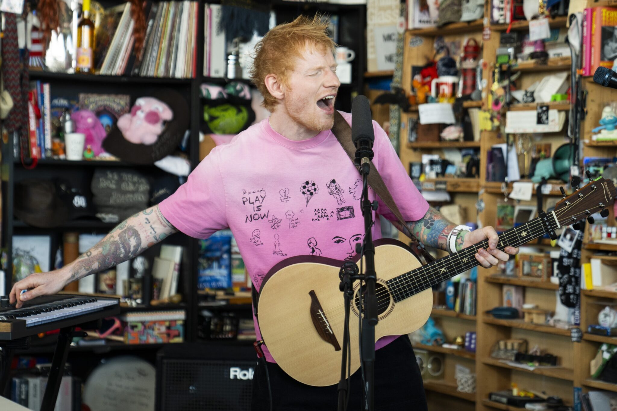 Ed Sheeran delivers impressive one-man show for Tiny Desk » // MELODIC  Magazine
