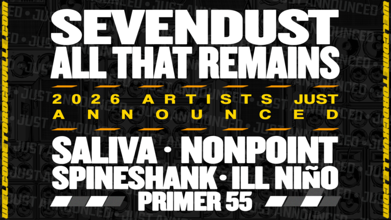 Welcome To Rockville 2026 announces the first wave of artists: Sevendust, All That Remains, and more join My Chemical Romance headliner 