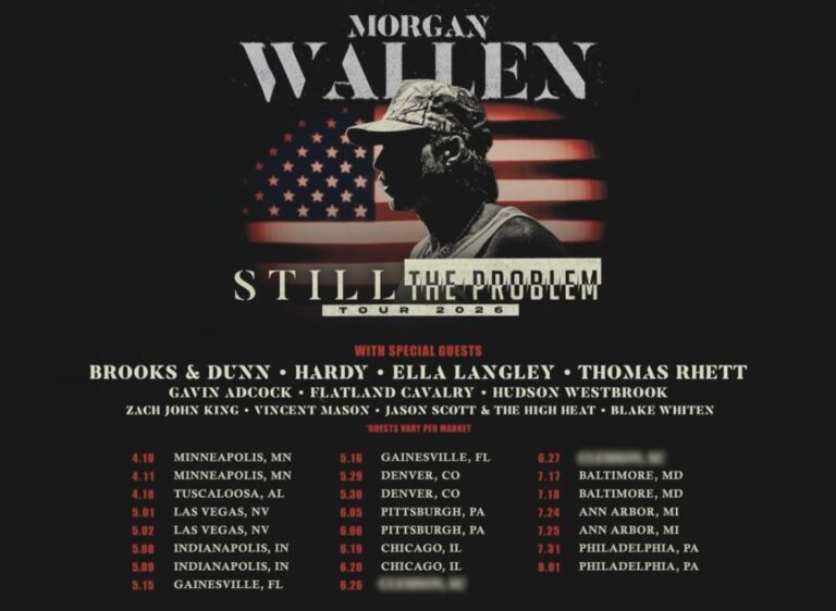 Morgan Wallen unveils his ‘Still The Problem Tour’