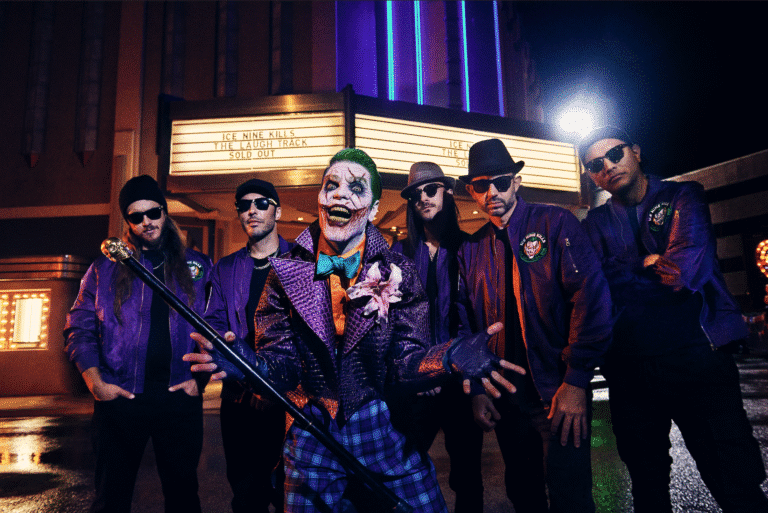 The Horrorwood saga continues in Ice Nine Kills’ latest homage to Batman ‘89, “The Laugh Track” 