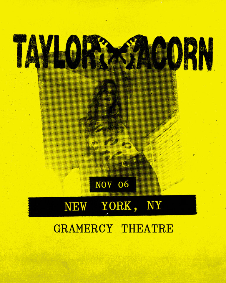 Giveaway: Win a Pair of Tickets to see Taylor Acorn live in New York City