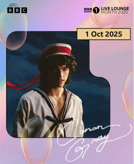 Conan Gray performs for BBC Radio 1’s Live Lounge Month