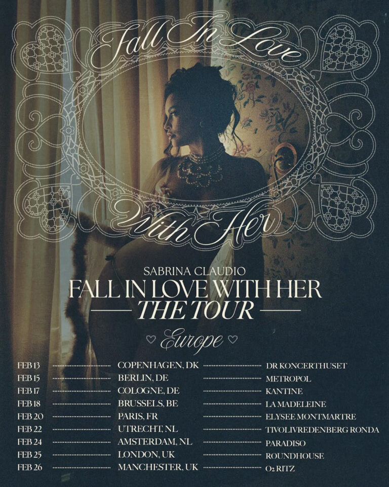 Sabrina Claudio announces EU/UK Fall In Love With Her The Tour