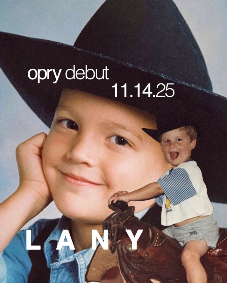 LANY is set to make their Opry debut on November 14