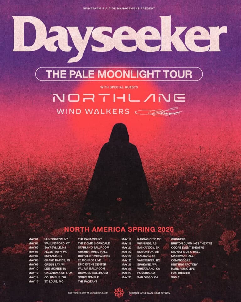Dayseeker unveils The Pale Moonlight Tour for spring 2026
