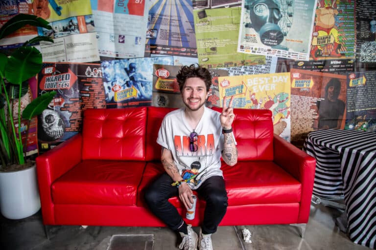 Holding Absence wants the music industry to fight back against AI at Warped Tour Orlando