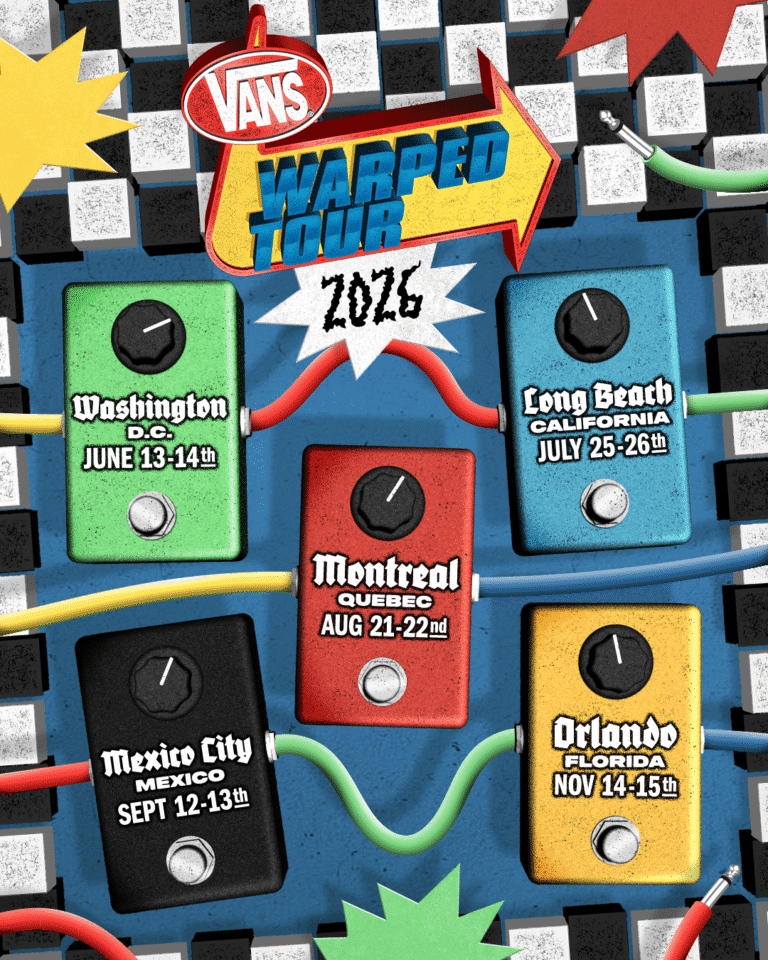 Vans Warped Tour is coming to Canada and Mexico in 2026