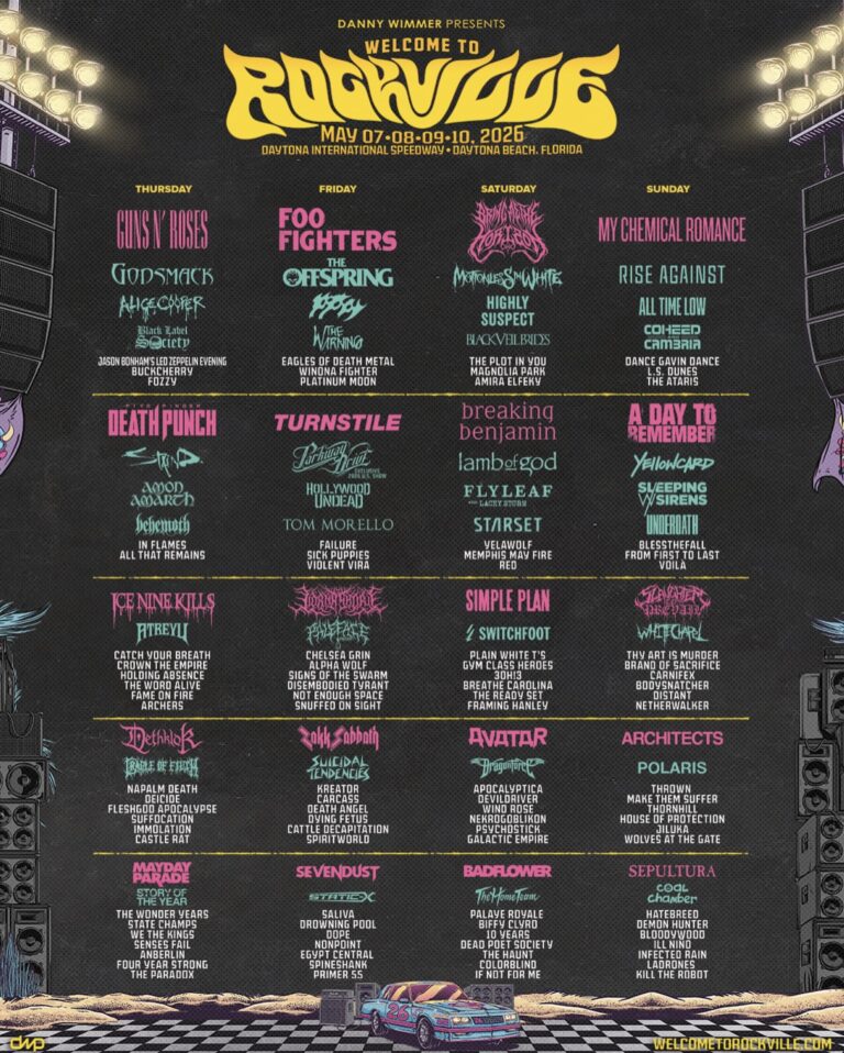 Welcome to Rockville announces epic 2026 lineup: Guns N’ Roses, Foo Fighters join Bring Me The Horizon & My Chemical Romance