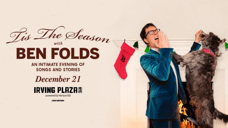 Giveaway: Win tickets to see Ben Folds in New York City