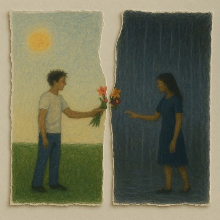 Michael Sanzone wants the storm to breathe in “Sunshine Breaks the Rain”